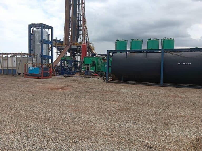 GGSL project field image showing oilfield service work